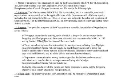 MassME Bylaws August 2026
